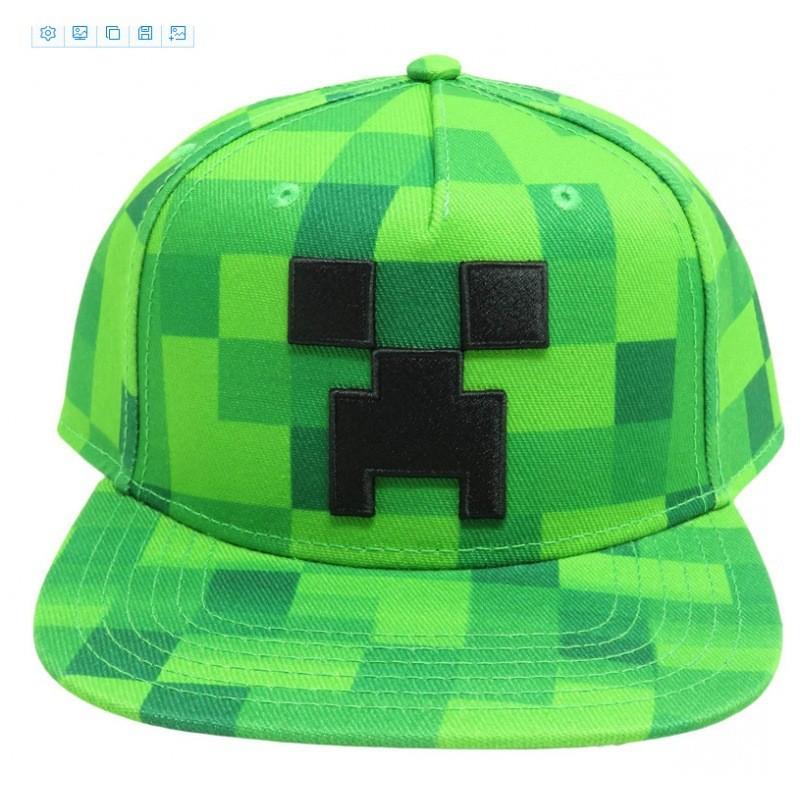 Minecraft Cartoon Sun Hat With Wide Brim For Kids And Adults Summer Sun Protection