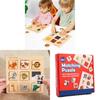 Wooden Fruit Animal Matching Board For Kids Educational Montessori Learning Toy