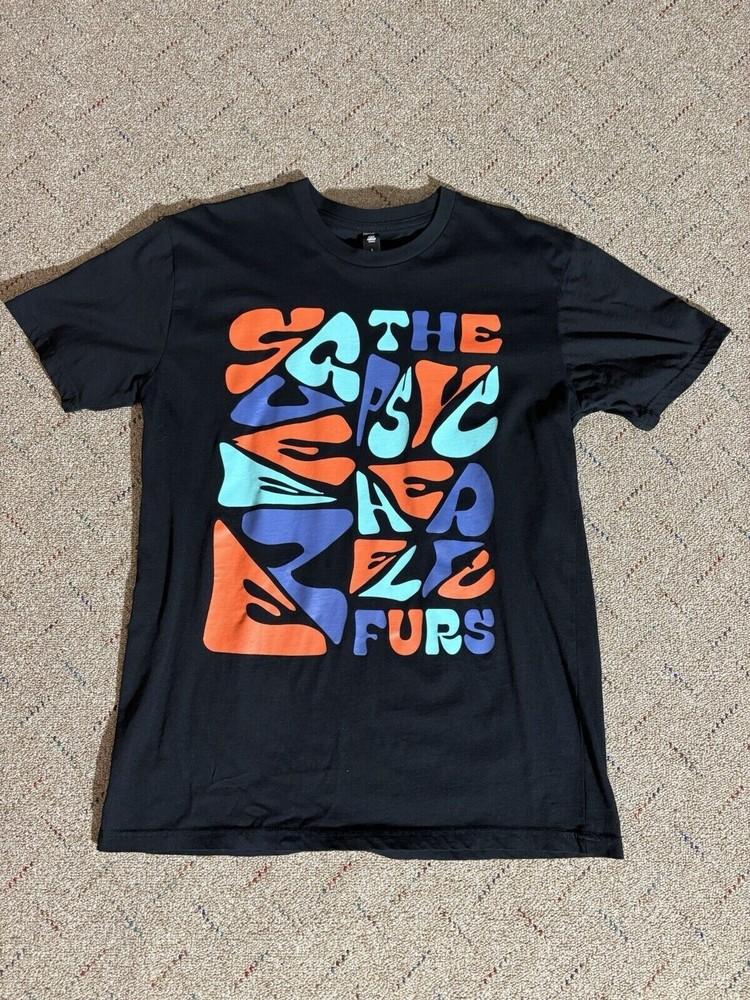 The Psychedelic Furs Squeeze 2023 Tour T-shirt Black Unisex Cotton tee M191 Unisex T-Shirt L