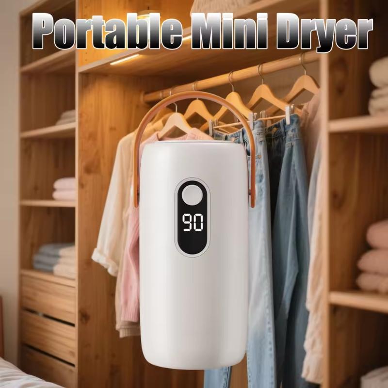 Portable Clothes Dryer Compact Electric Drying Machine For Home Foldable Clothes Dryer Convenient Clothing Drying In Dormitories