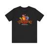 Were Back A Dinosaur Story SNES Estilo Retro Videogame Pixel Art Unissex 100% Algodão Camiseta Masculina Feminina Tops