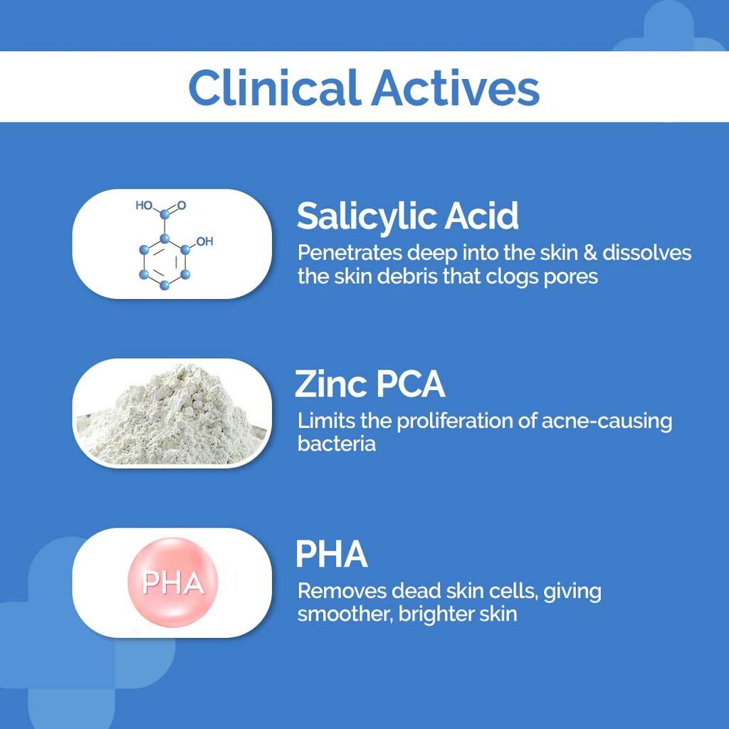 The Derma Co 1% Salicylic Acid Foaming Daily Face Wash For Oily Blemish-Prone Skin Unclogs Pores 100 Ml Gentle Cleanser