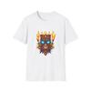 Fiery Skull Graphic T-Shirt, Unisex Tee, Casual Wear, Festival Apparel, [...]