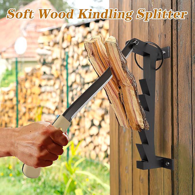Chiyue Wall-Mounted Manual Steel Firewood Splitter