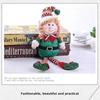 Christmas Long-legged Elf Doll Lovely Christmas Elves Plush Toy Creative Christmas Desktop Decoration
