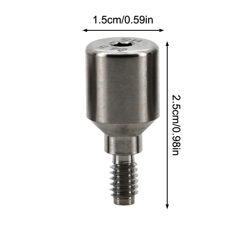 Dental Implant Composite Healing Screw Accessories For Adin Regular Screw Window Closing Transfer Rod Procedure Equipment