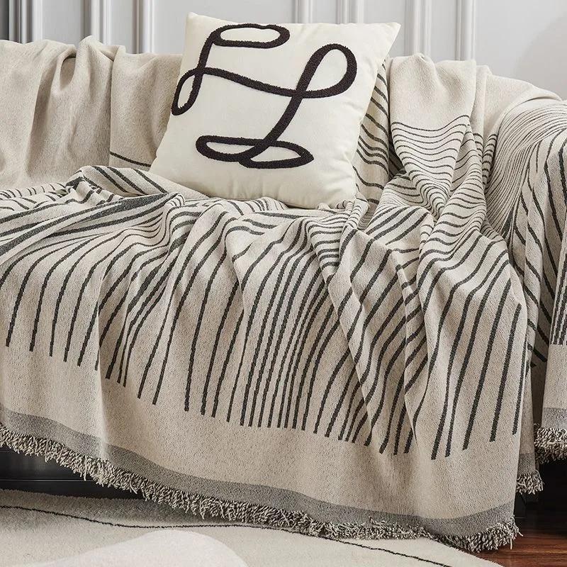 New Sofa Cushion Cover  Blanket Anti Cat Scratches Foreign Trade Chenille Sofa Towel Cover Cloth Universal Four Seasons