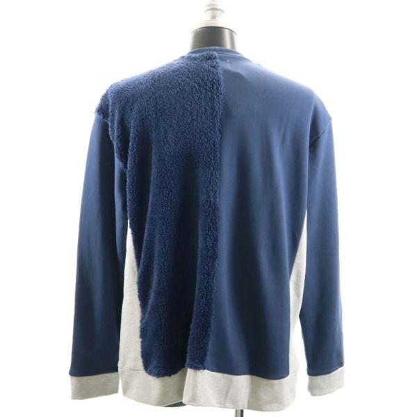 Brand new HB Long sleeve Switching Bore Cut XL Blue Switching trainer Men's Used