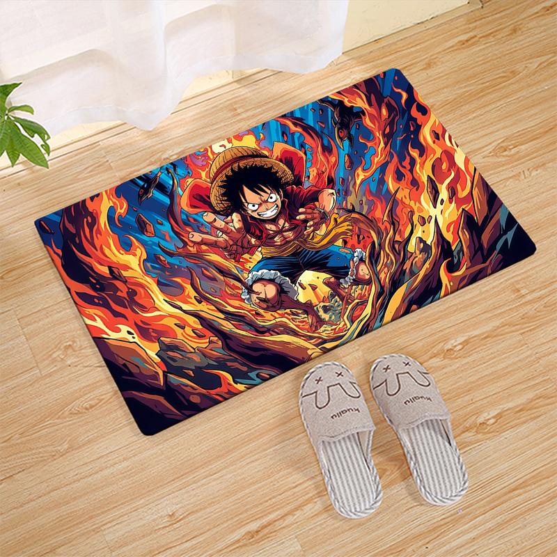 One Piece Samurai Carpet Rug for Living Room Bedroom Home Sofa Decoration,Kids play Non-slip Floor Mat