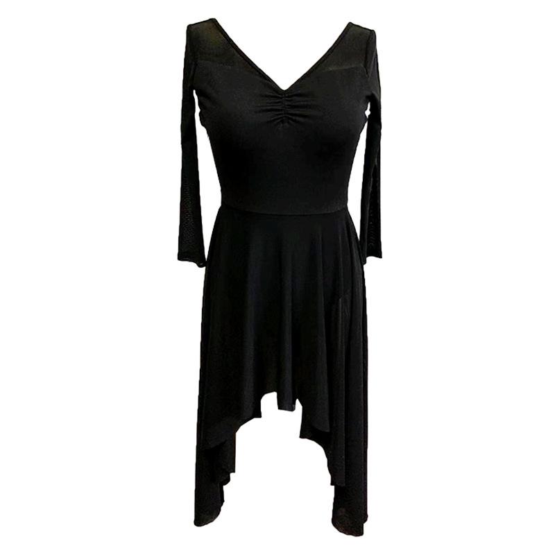 Baletní vílí splývavý trikot s bílou tylovou sukní pro dospělé na cvičení