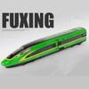 Lega Treno ad Alta Velocità Modello Diecast Metallo Giocattolo Rotaia Elettrico Treno ad Alta Velocità Veicoli Metropolitana Modello Auto Suono e Luci Regalo per Bambini