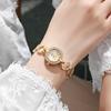 Creative Women Watch Heart-shaped Rhinestone Strap Bracelet Quartz Watches Ladies Wristwatch