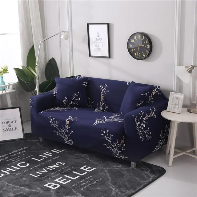 Stretch Slipcovers Latest All -Wraped Couch Cover 1 2 3 4 Seat Furniture Protector Sectional Chaise Longue Armchair Case