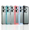 For Poco F6 Clear Case For Xiaomi Poco F6 Fundas Cover Coque Hard Translucent Soft TPU Frame Protective Phone Case Poco F6