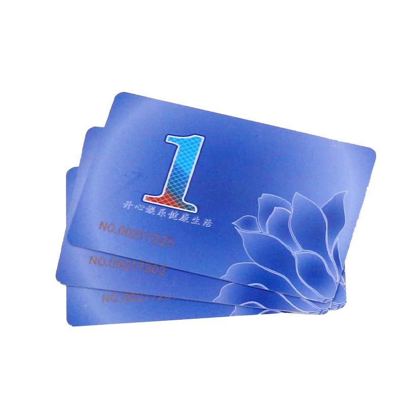 Chip Coin Card: Waterproof PVC Casino & Mahjong Voucher Chip