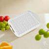 with Handle Food Organizer Tray Non-Slip Serving Tray Eco-Friendly Tea Fruit Dessert Tray  Home