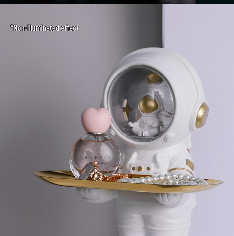 Astronaut Key Storage Tray Resin Ornament