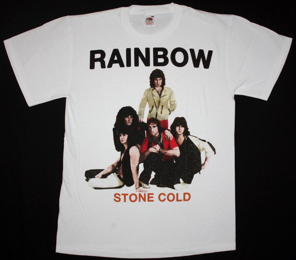 

Gildan Shirts Rainbow Band STONE COLD Unisex S to 5XL MQ563 Unisex T-Shirt XXXL