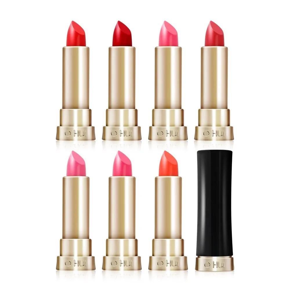 

Ohui Rouge Real Lipstick 3.5g Homage Red, Red Gien, Viva Pink, Curtain Call Pink, One More Peach, Intro Coral, Buy Out Orange RW15 Redzieng {OH7624}