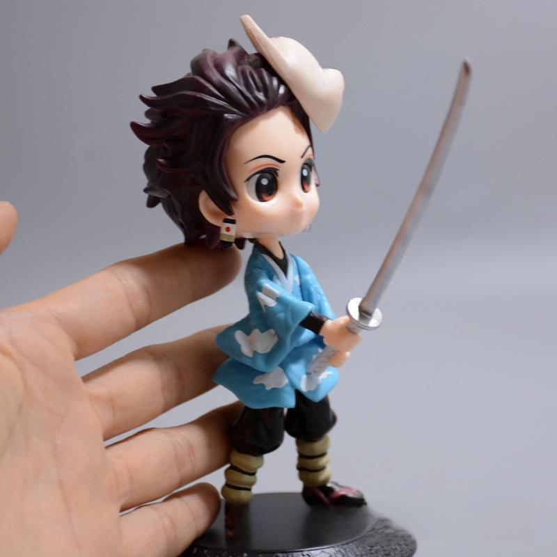 Large Demon Slayer Tanjiro, Zenitsu & Nezuko Car Ornaments Doll Set