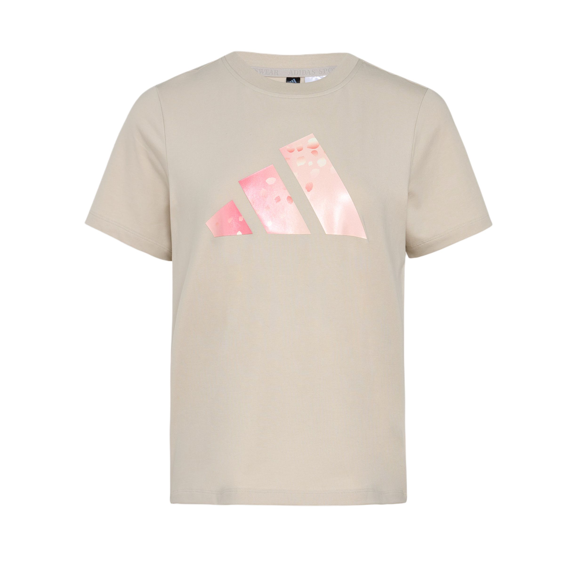 Adidas T Shirts Women s Miracle Bauxite Brown Crew Neck Moderate KS2869 L