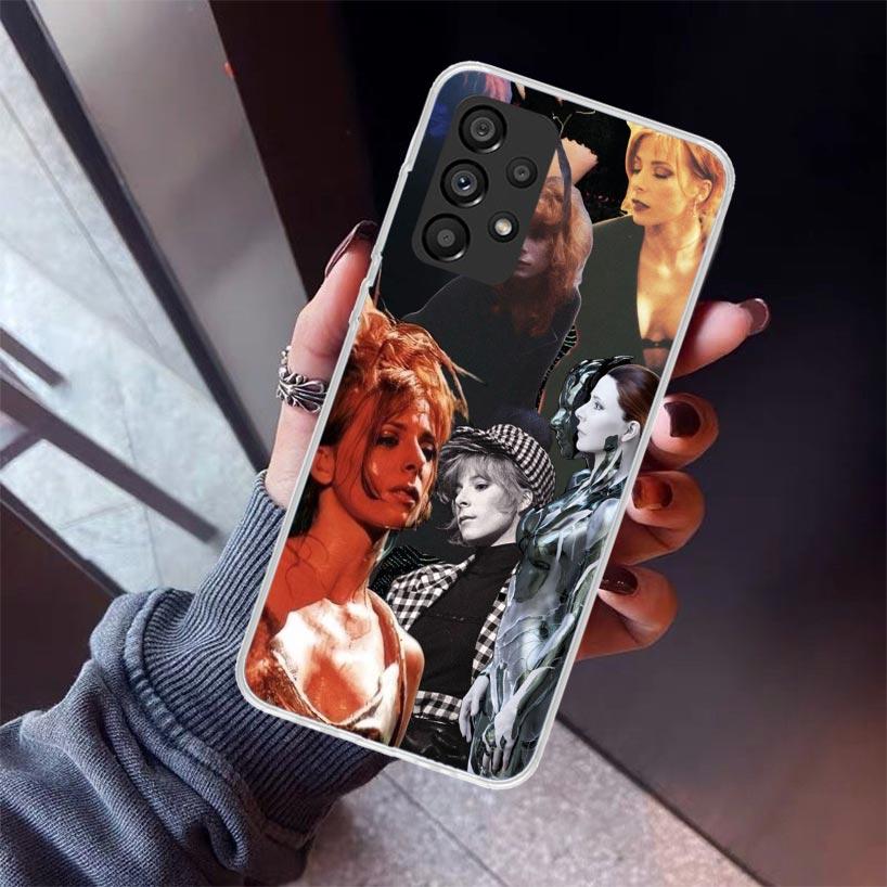 

Mylene Farmer Phone Case For Samsung Galaxy A12 A52S A42 A32 A22 A51 A50 Note 20 Ultra 10 S10 Plus A71 A70 A31 A30 A10S Galaxy A Samsung A12 5G