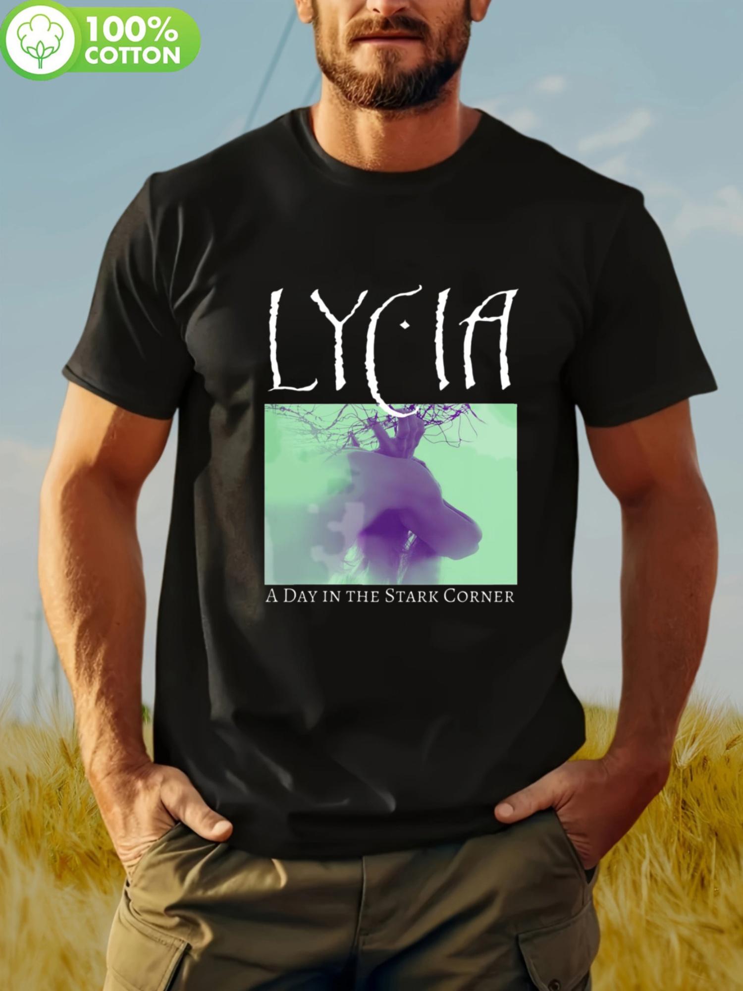 Lycia A Day in The Stark Corner Logo T-Shirt - Available in Unisex Sizes S-5XL M