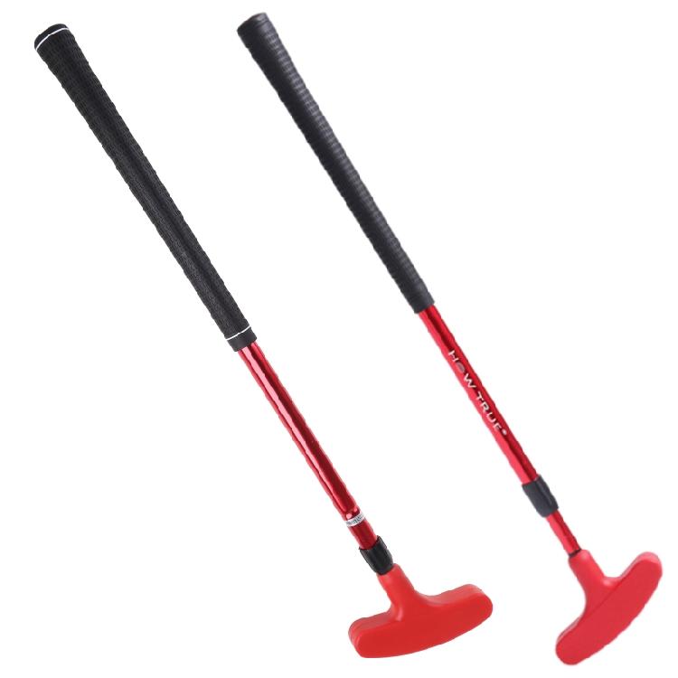 Two Way Retractable Golf Putter Premium Grip Two-Way for Head Right Or Left Hand