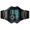   Sport Stainless Steel Men    Water-resistant Digital Backlight Man Wristwatch Male Relogio Musculino Chronograph