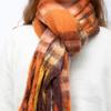 Echarpe motif carreaux 50x170cm Mixte MANOUKIAN