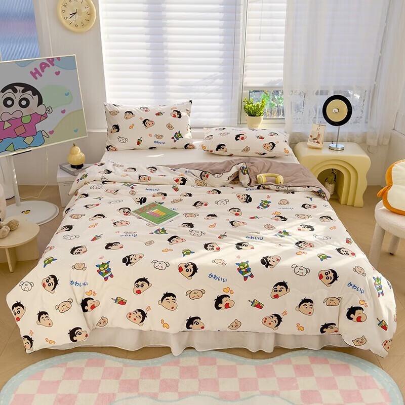 Nanjiren Crayon Shin-chan Double-Layer Summer Quilt