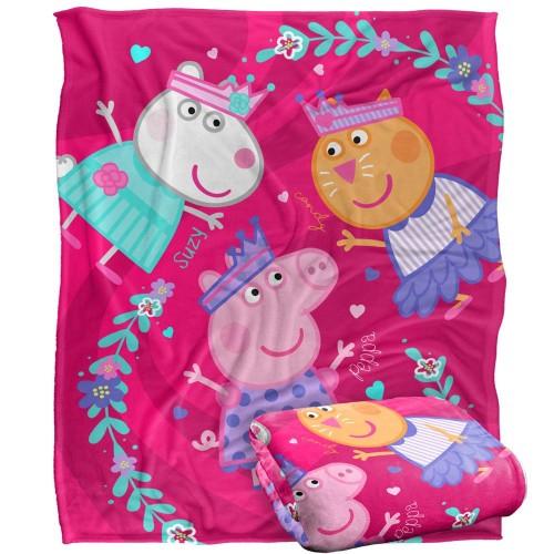 Peppa Pig Peppa, Suzy, Candy Friends Blanket