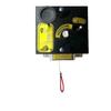 Medium Butterfly Manual Fire Valve Metal Damper Actuator