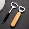 OLOEY Zinc Alloy Beer Bottle Opener with Wooden Handle