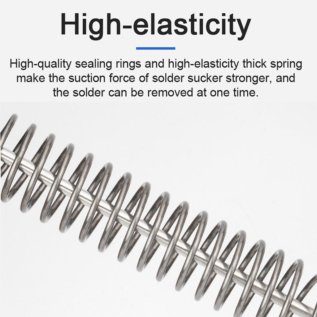 Lötzinnabsauger Entlötpumpe Manuelles Lötzinnentfernungswerkzeug Lötkolben Entlötwerkzeug Starke Saugkraft