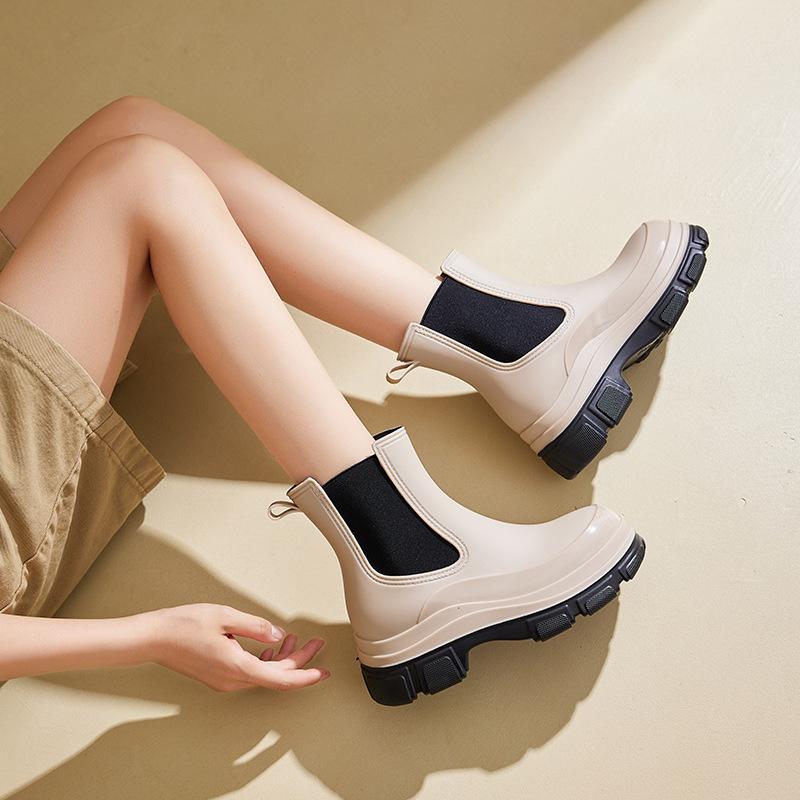 Damen Outdoor Stiefel Gummischuhe Küche