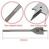 Tools Titanium Coated Spade Flat Drills Woodworking Tool Hand Drill Bits High-carbon Steel Wood