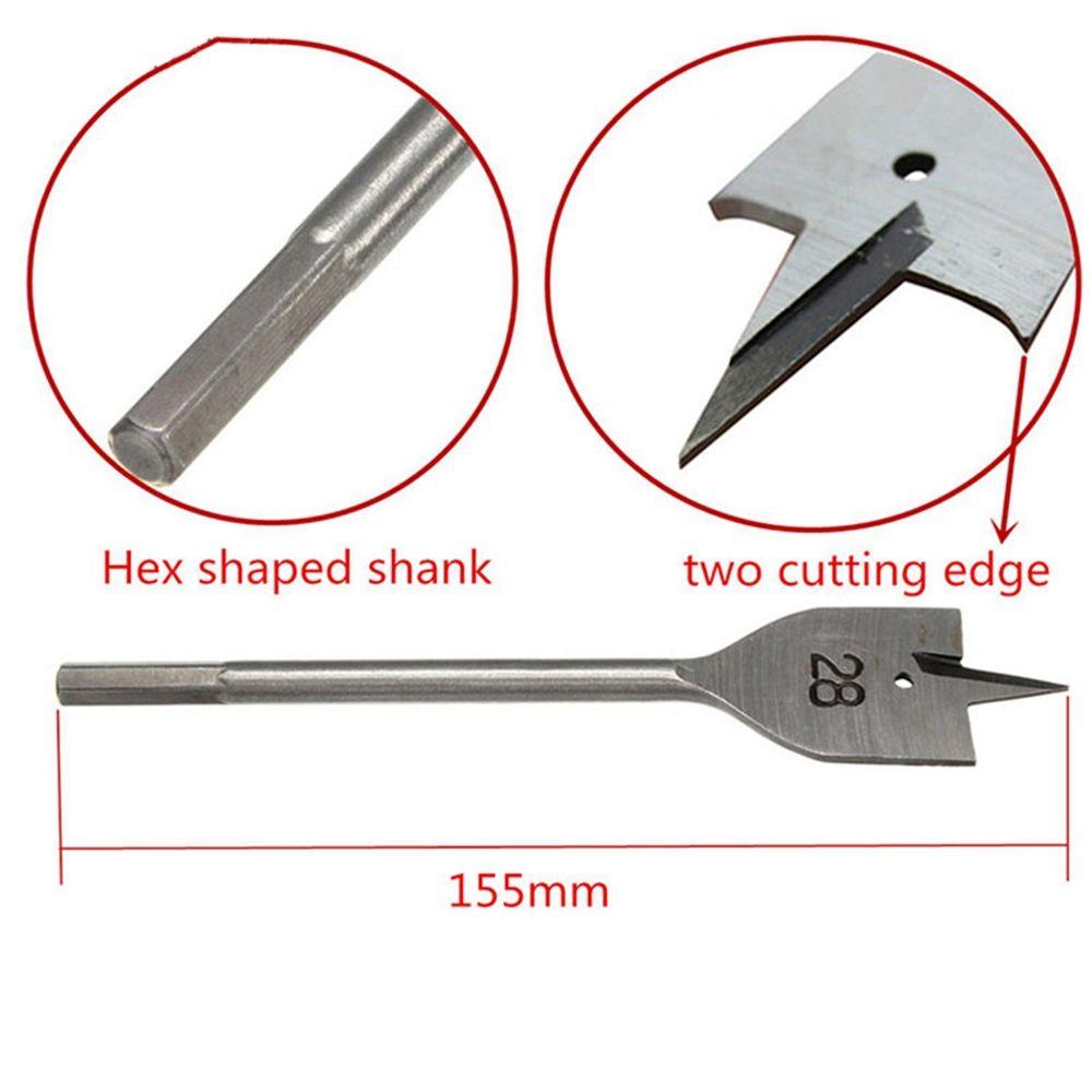 Tools Titanium Coated Spade Flat Drills Woodworking Tool Hand Drill Bits High-carbon Steel Wood