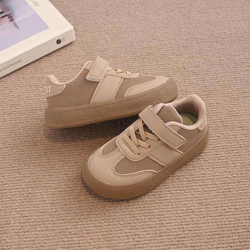 Girls Board Shoes 2025 Spring and Autumn New Children's Moral Training Shoes Boys Casual Sports Shoes Medium and Older Children's Versatile Single