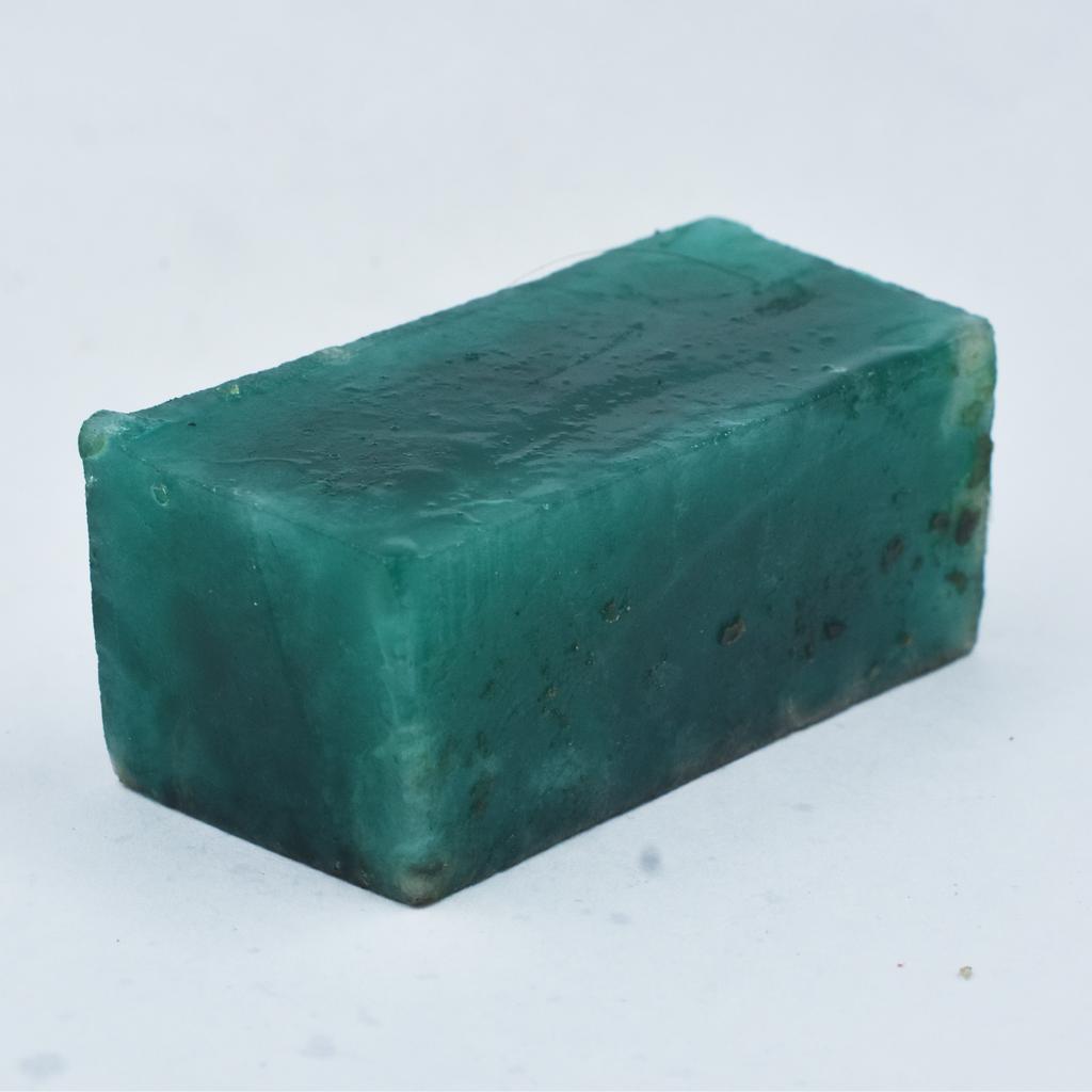 Natural Green Emerald Loose Gemstone 454.2 Ct Uncut Rough for Lapidary and Gem Collections