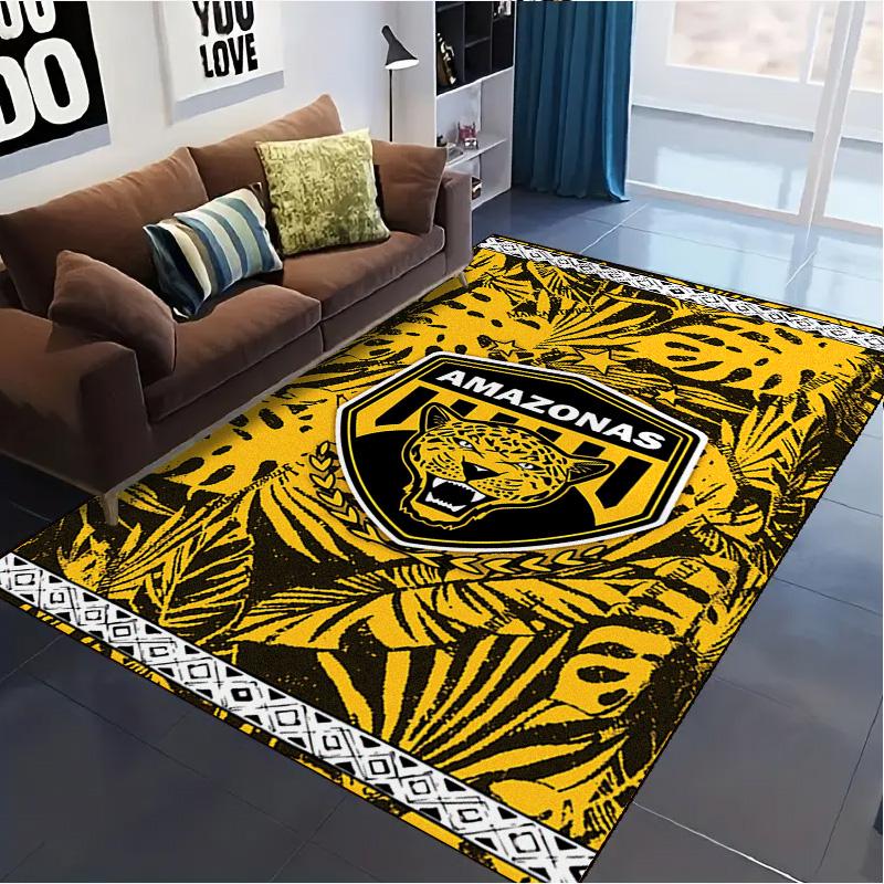 AMAZONAS FC Logo Carpet Rug for Living Room Bedroom Home Sofa Decoration,Kids play Non-slip Floor Mat