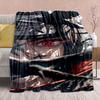 Naruto Anime Flanelldecke - Weich Warm Perfekt für Sofa, Bettwäsche Camping Reise Büro Heimdekor -QJY