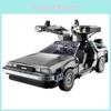 To The Back Future Time Machine Concept Car Toy Building Blocks For Play Kids