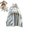 Dog Drying Towel Quick Drying Dog Towel Wearable Absorbent Quick Dry Microfiber Striped Blanket For Beach Salon After Swim Car