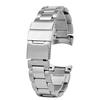 21mm high Quality Stainless Steel Watchband For Longines Strap L3 hydroconquest L3.642.4/L3.781.4/L3.782 Watch Band Curved End