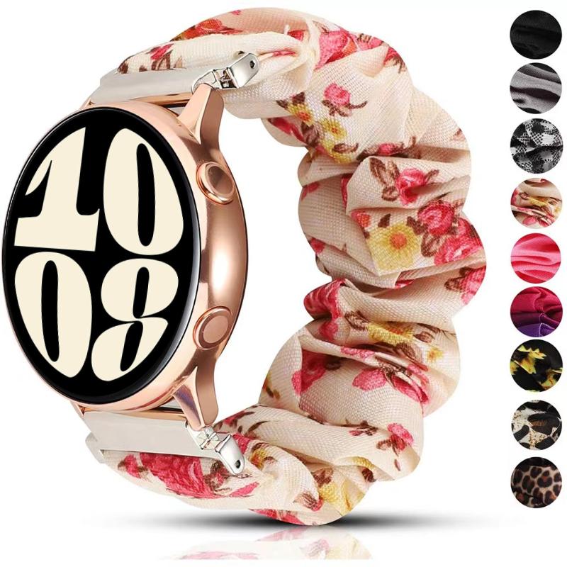 Correa de Bucle Elástico de Nailon de 20 mm 22 mm para Samsung Galaxy Watch 6 5 4 Classic/Active 2/Huawei Watch 3/GT3-2 Pro/Amazfit Bip/GTS