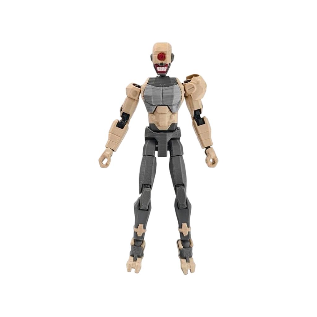 Poseable Action Figure with Articulated Joints and Removable Cape for Collectors and Display Suitable for Various Poses and Customization