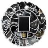 10/30/50pcs Dark Gothic Graffiti Stickers Horror Waterproof Decals DIY Notebook Guitar Stationery Cool Cartoon Aesthetic Sticker