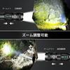 Super Powerful LED Military Handheld LCD Power Level IP65 5 Dimmable Adjustable Ideal for Emergency Night Power and More Flashlight, 30,000 Lumens,