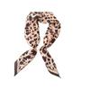 Summer imitation silk satin silk scarf magnetic suction silk scarf lazy silk scarf long necklace decorative thin scarf
